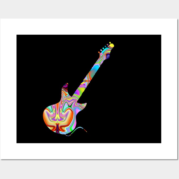 Rock Guitar 03 Wall Art by kensor